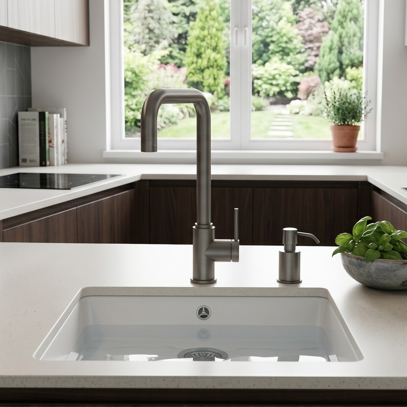 Robinet Luisina EZRA gris graphite