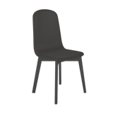 Chaise de salle à manger GUSTAVE noir graphite