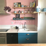 Vidage automatique gain de place 1 bac CUIPD013 pour évier granit - Siphon gain de place