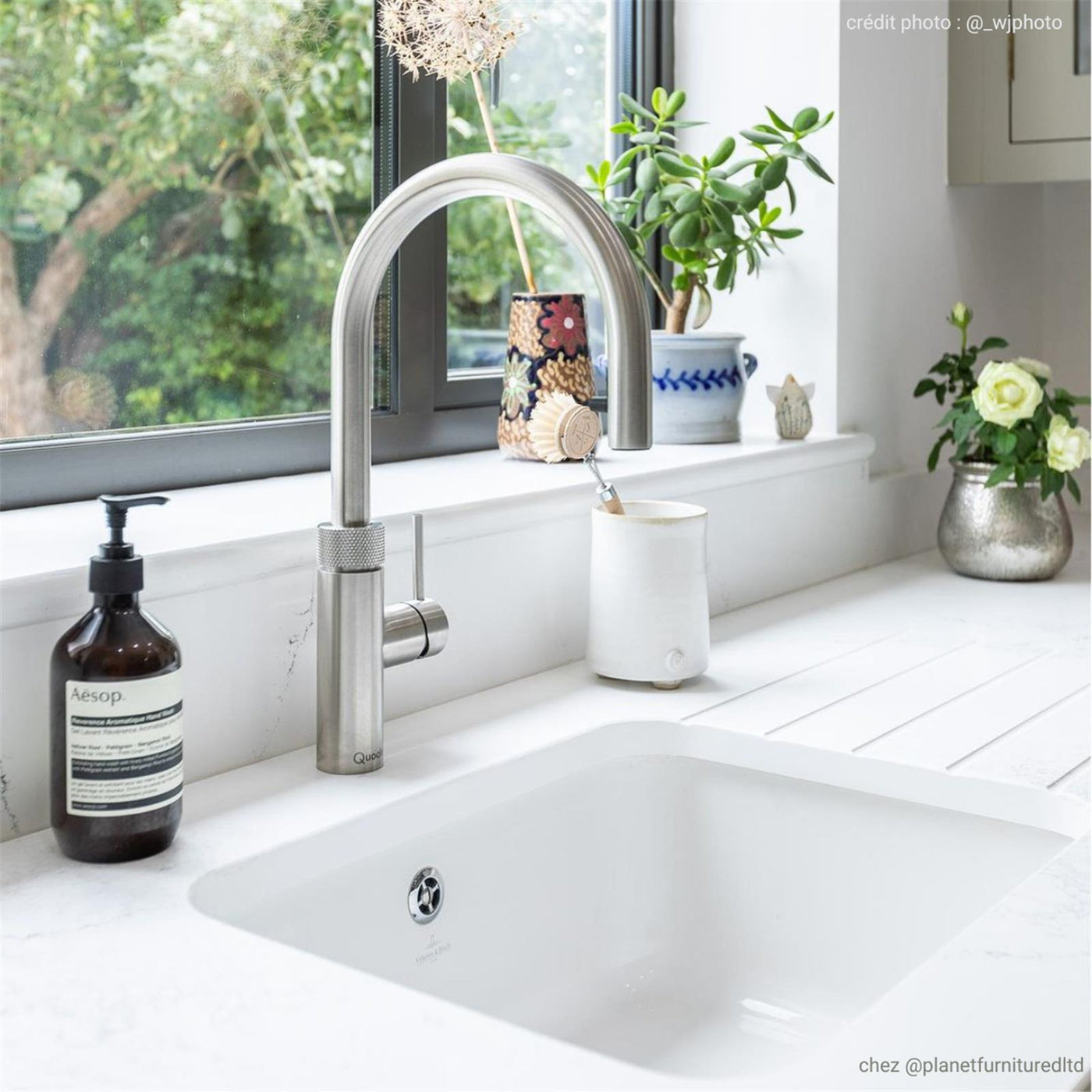 Vidage manuel 1 bac CUIPD123 pour évier céramique CISTERNA et FELIX - Siphon gain de place