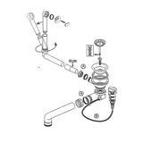 Vidage automatique 1 bac évier Architectura CUIPD254