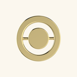 Trop plein rond doré pour évier Villeroy & Boch