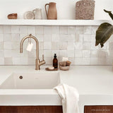 Trop plein rond doré pour évier Villeroy & Boch