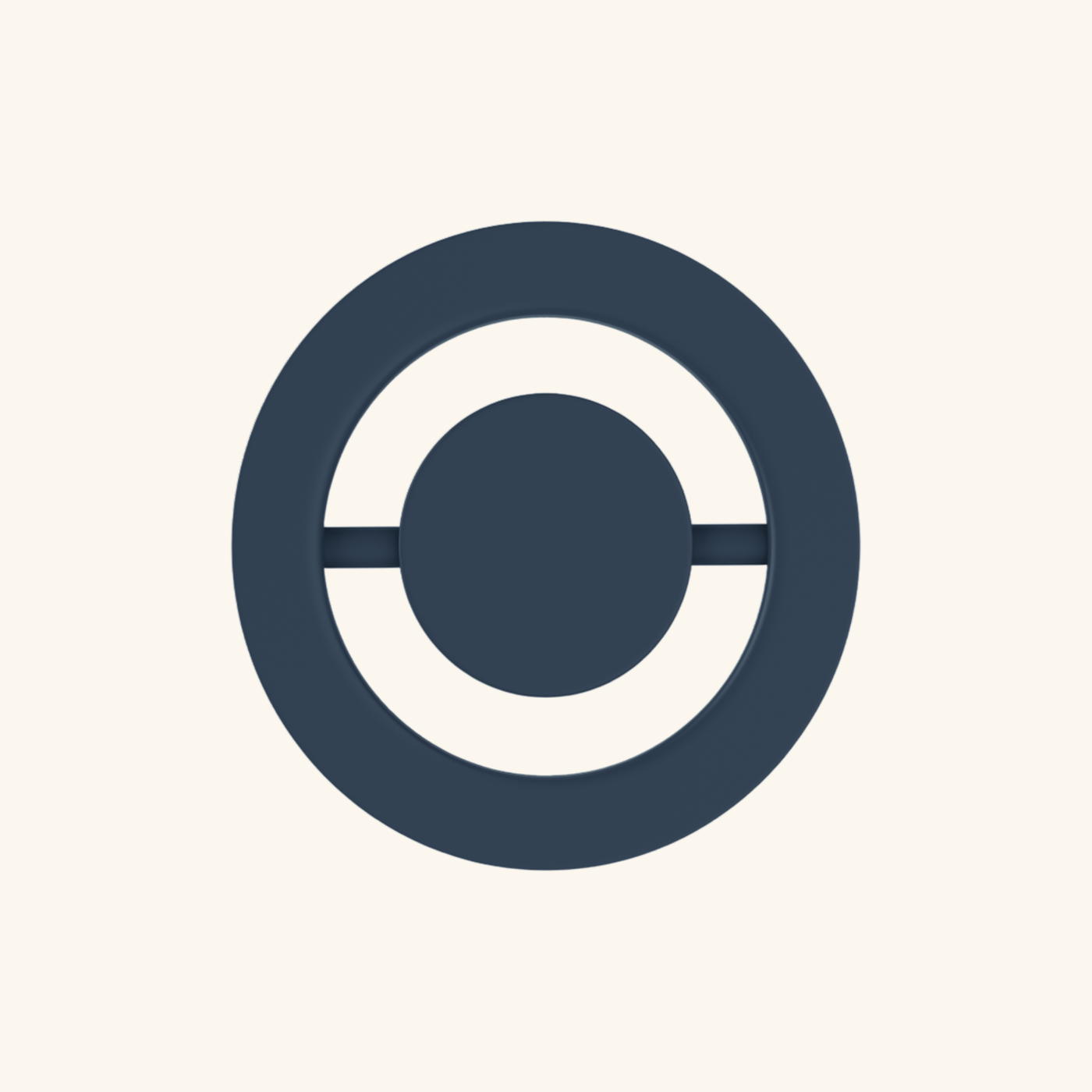 Trop plein rond anthracite pour évier Villeroy & Boch