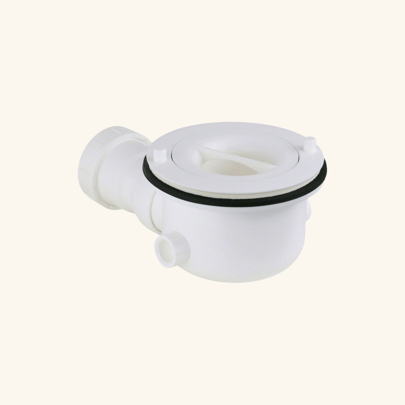Bonde receveur de douche LUCIE diamètre 90 noir