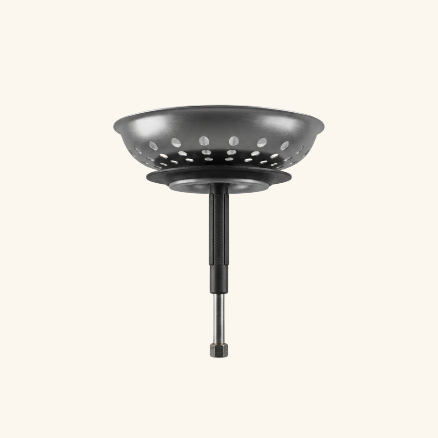 Panier bouchon automatique chromé PERFECT DRAIN pour bonde évier Schock
