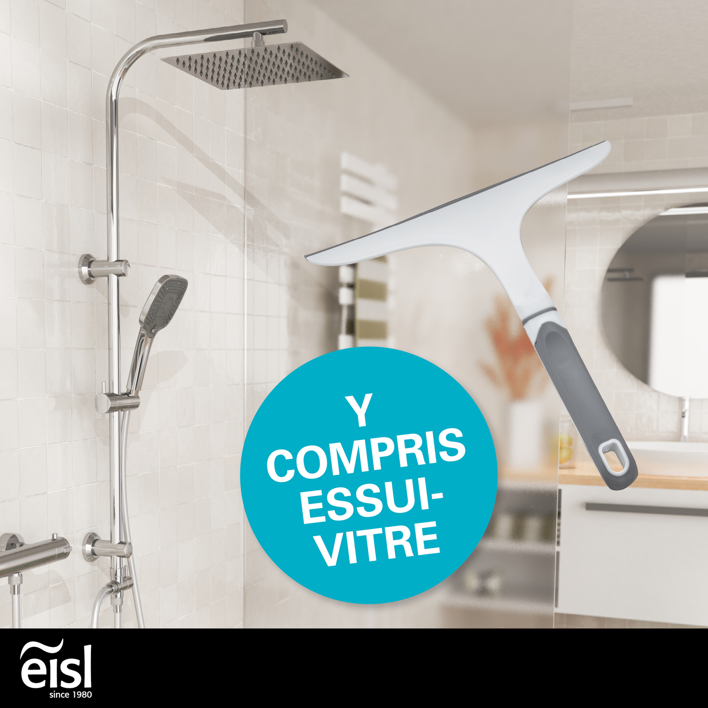 AiQInu Pommeau de douche avec tuyau, grande douchette haute pression 3 types de jet avec AiQInu Pommeau de douche avec tuyau, grande douchette haute pression 3 types de jet avec