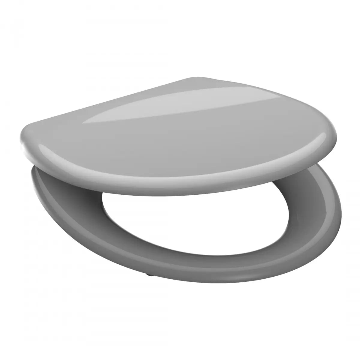 Abattant WC Schütte GREY en duroplast Gris avec Frein de Chute