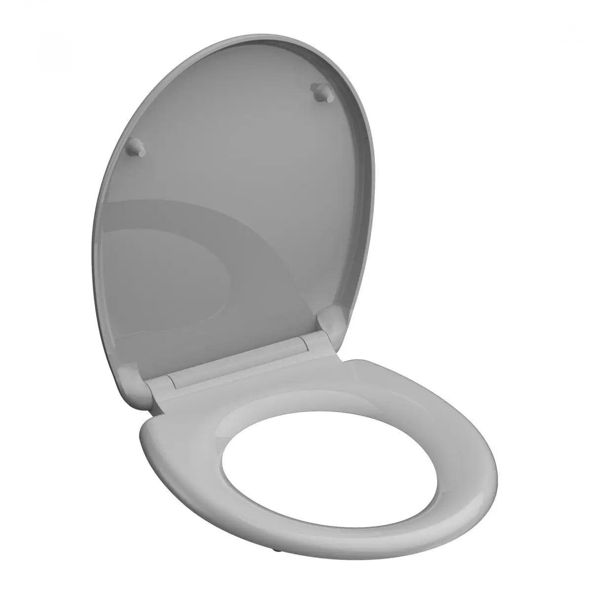 Abattant WC Schütte GREY en duroplast Gris avec Frein de Chute