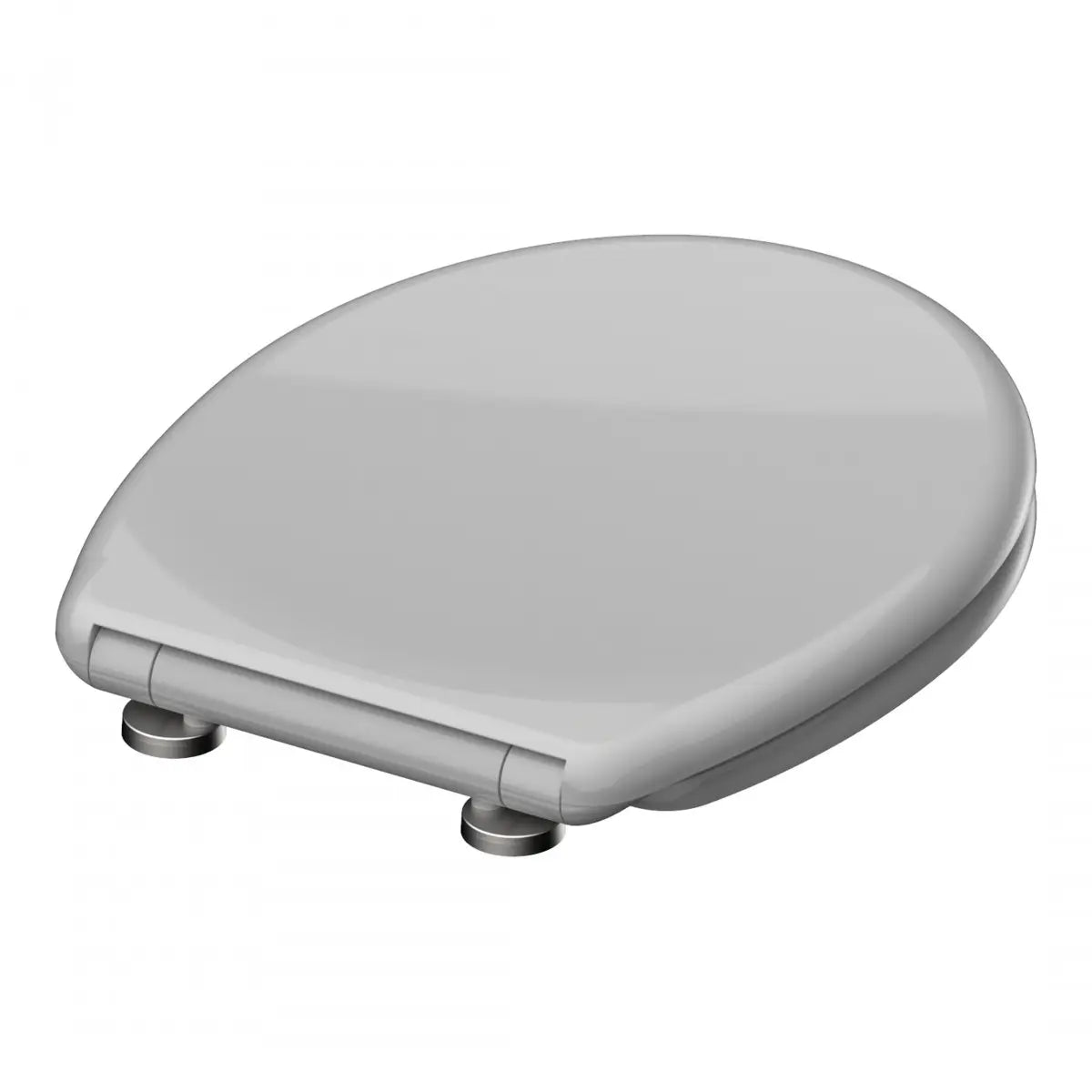 Abattant WC Schütte GREY en duroplast Gris avec Frein de Chute
