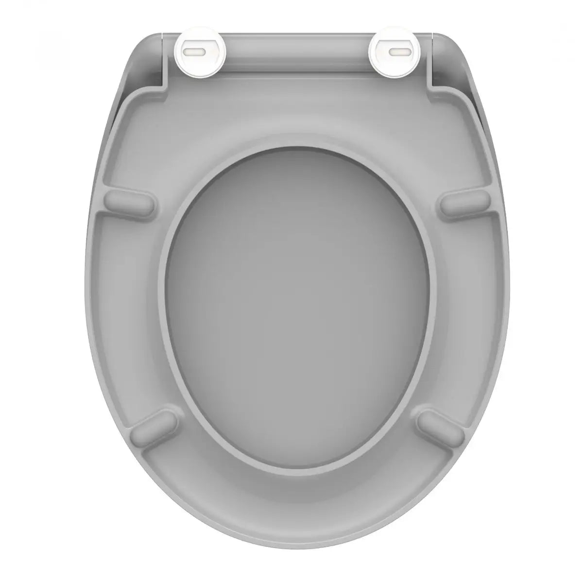 Abattant WC Schütte GREY en duroplast Gris avec Frein de Chute