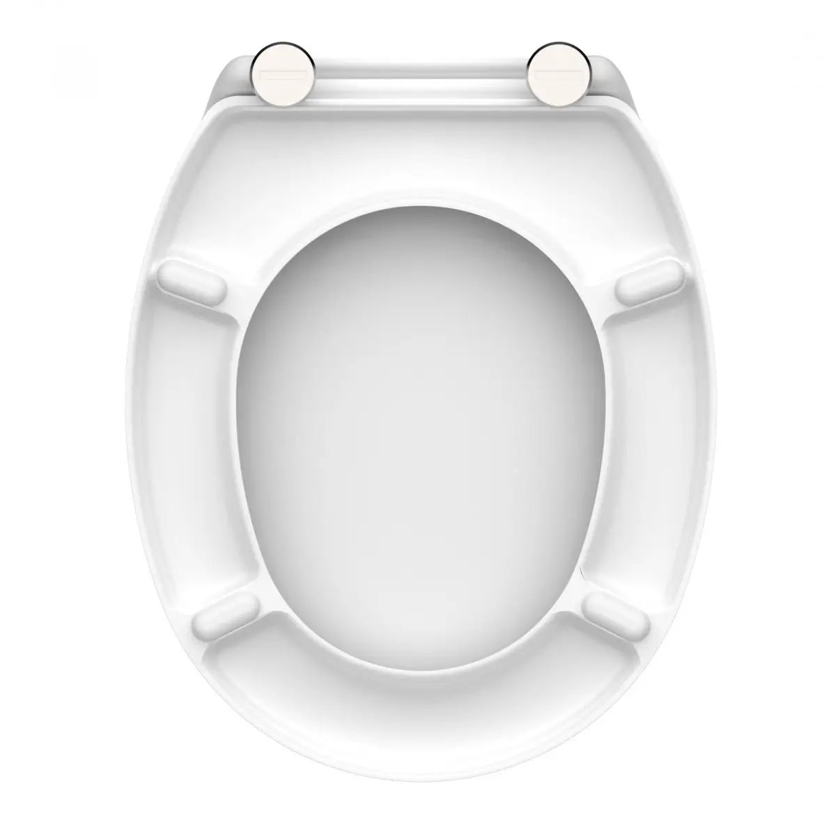 Abattant WC Schütte WHITE en duroplast Blanc
