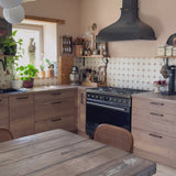 Hotte vintage murale Silverline HORIS noir métallisé 90 cm