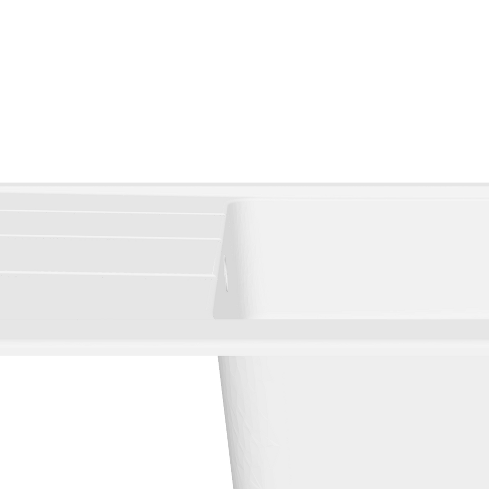 Évier granit blanc Schock FORMHAUS 1 grand bac 1 égouttoir