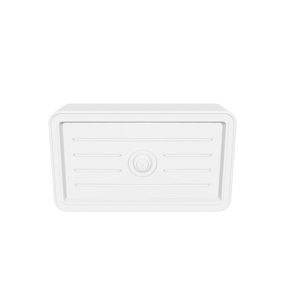 Évier timbre d'office céramique blanc Sanindusa FARMHOUSE 1 bac 795x460