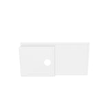 Evier inox Helika LUNY 1 grand bac 1 égouttoir droite