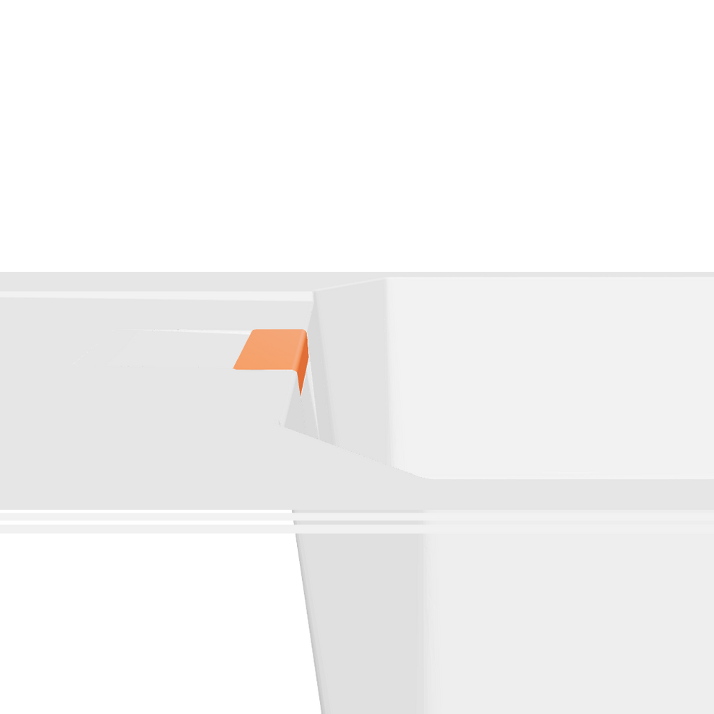 Évier granit blanc Schock MANHATTAN 1 grand bac 1 égouttoir