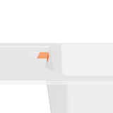 Évier granit blanc Schock MANHATTAN 1 grand bac 1 égouttoir