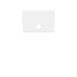 Evier sous-plan inox nid d'abeille VIBRATO Luisina 1 bac 670x450 mm