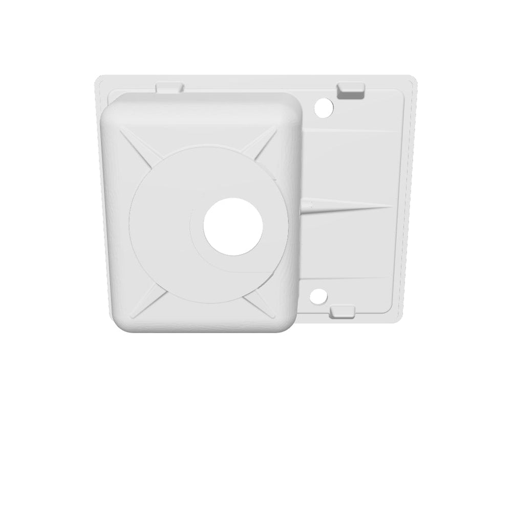 Evier granit blanc Helika NOTUS 1 bac - 1 petit égouttoir