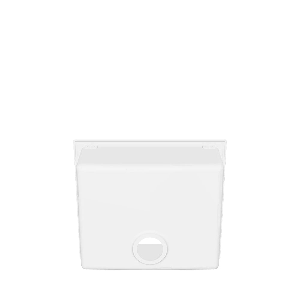 Évier granit blanc Luisina QUADRILLE 1 bac 570x500